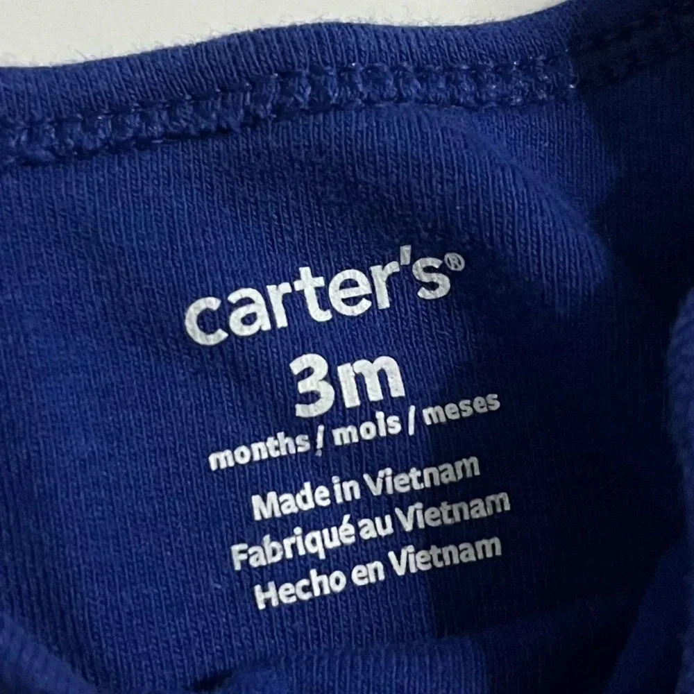 Carters • 3 Pack Baby Onesies 3 Months